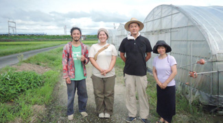 パクチーを求めて川辺農園さんへ