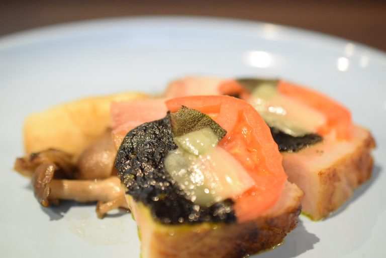 メインにもデザートにも有明海苔をたっぷりと！大川の酒蔵の日本酒も楽しみましょう。5/17（金）開店「有明海苔バー」のお料理をご紹介[5月の穴バー]