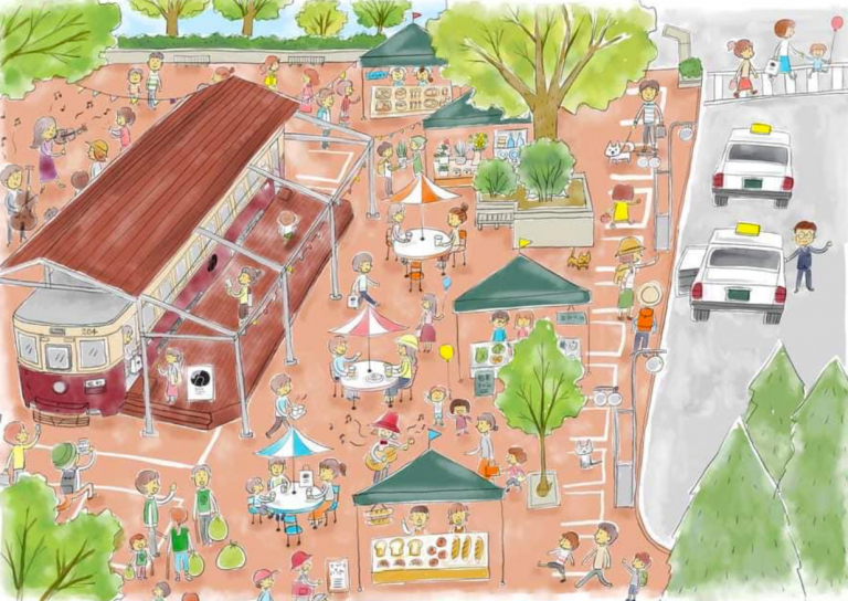 大牟田駅前に新スポット。路面電車204号がカフェに生まれ変わる！『人と地域をつなぐ拠点』hara harmony coffeeがオープン